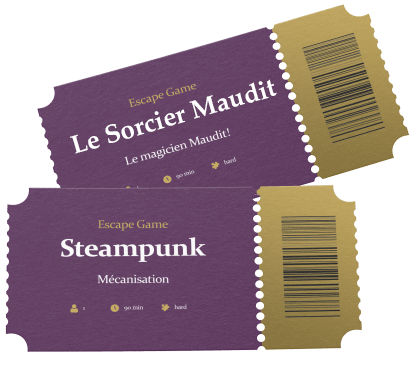 Escape game 06 tickets